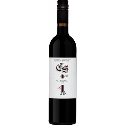 Chateau Selešťany Alibernet 2019 11% 0,75 l (holá láhev)