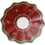 Villeroy & Boch Чинийка за чаши за кафе или чай Toy's Delight с волан червен (14-8585-1311)