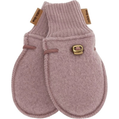Mikk Line rukavice z merino vlny růžové Twilight Mauve – Hledejceny.cz