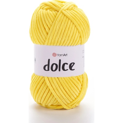 Yarn Art příze Dolce 761 žlutá