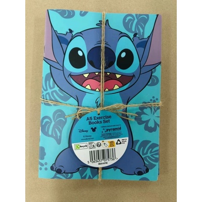 Pyramid International Lilo a Stitch Set sešitů A5 Stitch 3 ks