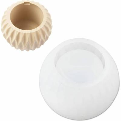Manumi Silikónová hmota na odlievanie kreatívnej hmoty kvetináč 102x73mm - 1 ks