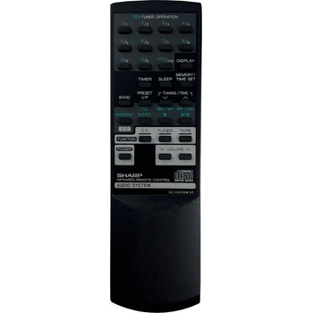 GENERAL SHARP RCONTHW30 - съвместимо дистанционно управление на марката General (RCONTHW30)