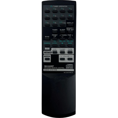 GENERAL SHARP RCONTHW30 - съвместимо дистанционно управление на марката General (RCONTHW30)