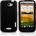 HTC One X Силиконов Калъф Черен + Протектор