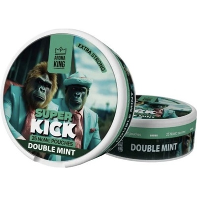 Aroma King NoNic sáčky Double Mint 5 mg 25 sáčků