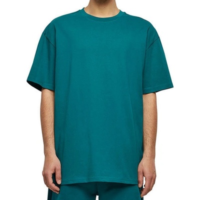 Build Your Brand pánske tričko BY102 Retro Green