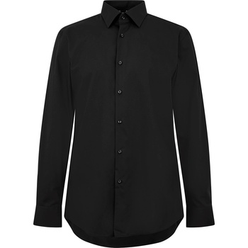 HUGO BOSS Men's H-JOE-Kent Shirt Impeccable Tailoring - Black 001