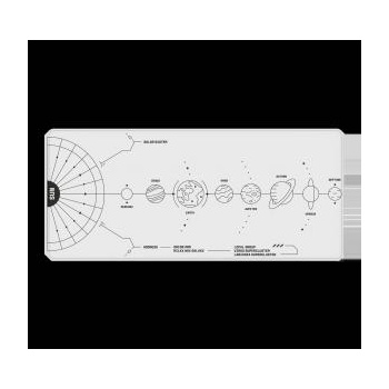 Dark Project Геймърски пад dark project - terra nova white xl