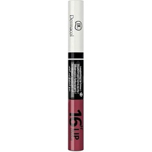 Dermacol 16H Lip Colour dlouhotrvající dvoufázová barva a lesk na rty 12 Longlasting Lip Colour 4,8 g