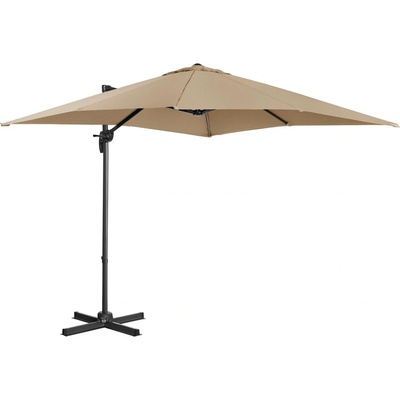 Uniprodo Uni Umbrella 250 x 250 cm SQ250TA světle hnědý