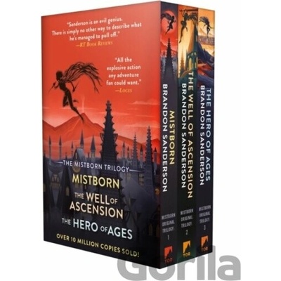 Mistborn Trilogy Tpb Boxed Set: Mistborn, the Well of Ascension, the Hero of Ages Sanderson Brandon