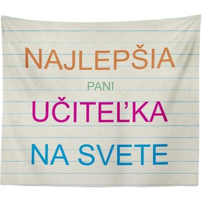 Sablio Deka Najlepšia pani učiteľka na svete 150x120