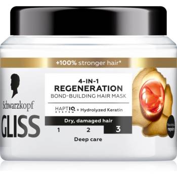 Schwarzkopf Gliss Total Repair регенерираща маска за суха и увредена коса 400ml