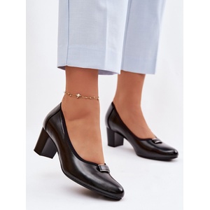 Step in style Дамски дебел ток модел 227171 Step in style