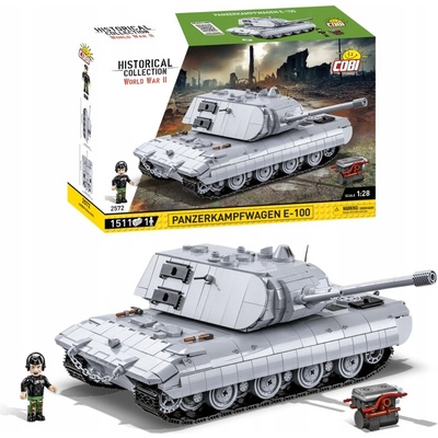 Cobi 2572 II WW Panzerkampfwagen E-100, 1:28, 1511 k, 1 f