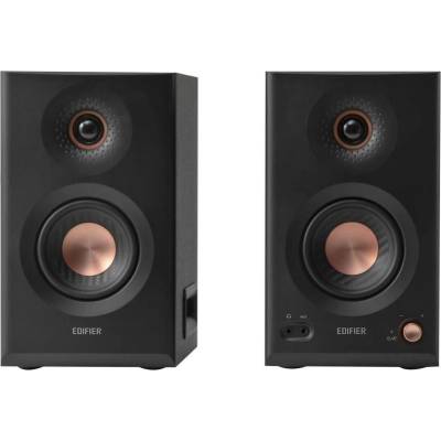 MR5 Active Studio Monitors (Tri-amped), BT V6.0, Balanced XLR, Balanced TRS, RCA and AUX, which headphone output, 5-inch woofers, 3.75-in (MR5-BL)