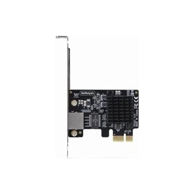 Startech 1-Port 5G Gigabit PCIe Network Adapter Card, TAA Compliant - Sítový adaptér - PCI Express 3.1 x1 nízký profil - 5GBase-T x 1 - cerná - kompatibilní s TAA – Zbozi.Blesk.cz