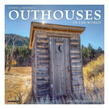 Willow Creek Press Calendars Outhouses 2026 12 X 12 Wall Calendar