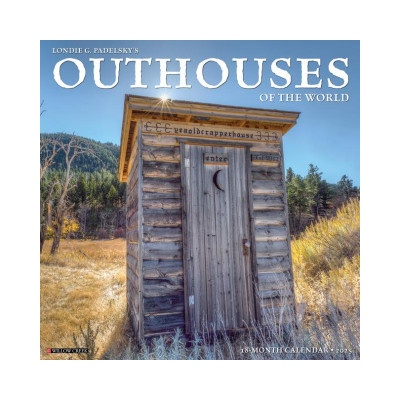 Willow Creek Press Calendars Outhouses 2026 12 X 12 Wall Calendar