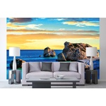 DIMEX ART Самозалепваща се флизелинова фототапета заливът на афродита 375 x 250 см