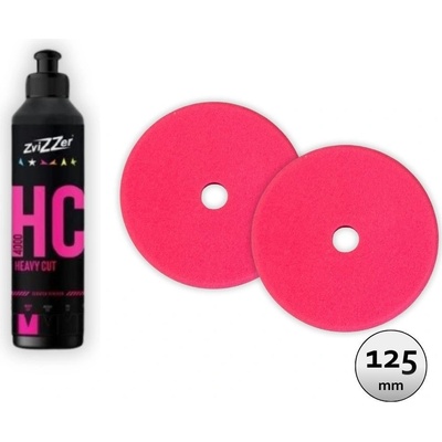 ZviZZer Polish pack 125 mm - sada hrubých leštících kotoučů a pasty 3 ks