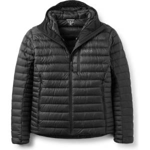 Rab Мъжко пухено яке Rab Microlight Alpine Hoody Down jacket - Black (004-7610-0212)