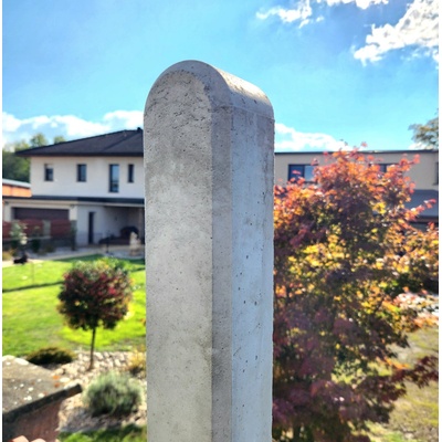 Litý betonový sloupek 220 cm 8x8 cm – Sleviste.cz