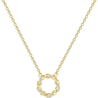 HARAHU Колие na-21659 - Златен kp21659 (na-21659)