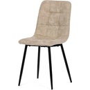 Autronic CT-281 CRM3 krémová látka nohy černý kov