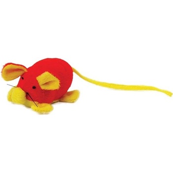 Magic Cat hračka myška chrastící s catnipem mix 22,5 cm