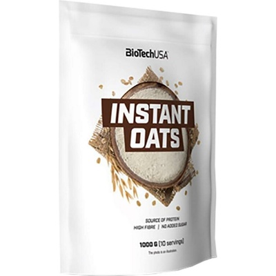 BioTech USA Biotech Instant Oats 1000 g Variant: bez príchuti