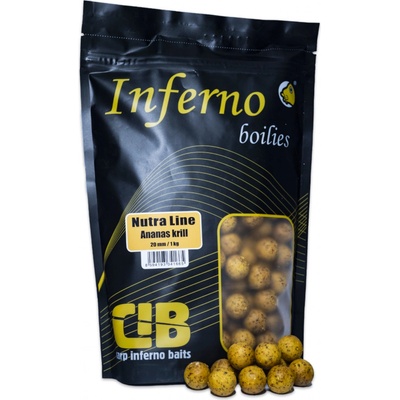 Carp Inferno Boilies Nutra Line Ananas Krill 1kg 20mm