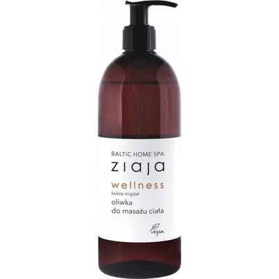 Ziaja Baltic Home Spa Wellness masážní tělový olej kokos mandle 490 ml