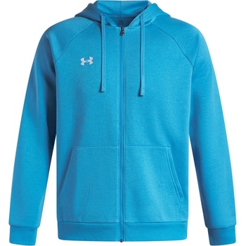 Under Armour Мъжки суичър Under Armour UA Rival Fleece Full-Zip Hoodie Mens - Blue