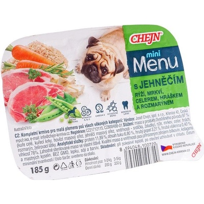 CHEJN MINI MENU jehněčí 12 x 185 g