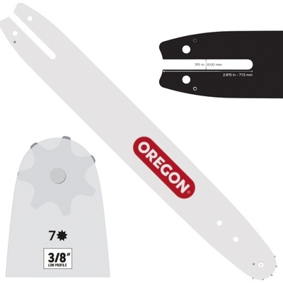 Oregon Vodící lišta 35cm 140SDEA074