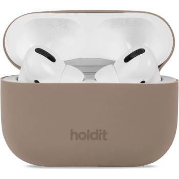 Image 1 of Holdit Kaлъф Holdit Silicone Case за AirPods Pro 1/2 - Mocha Brown