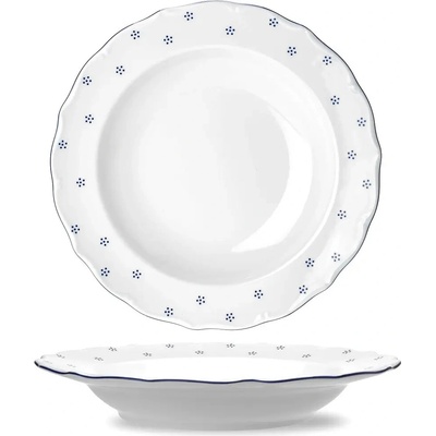 G.Benedikt D9417 Miska 4-hranná Verona Valbella modrá 13 cm