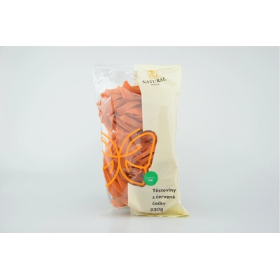 Natural Jihlava Těstoviny z červené čočky Natural 200 g