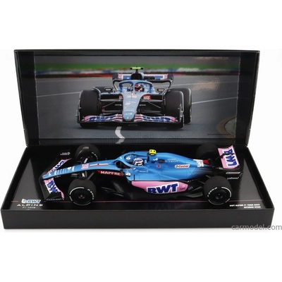 Minichamps Renault F1 A522 Team Alpine Bwt N 31 modrá 1:18