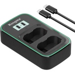 KingMa Двойно зарядно PD3.0 LCD EN-EL15 USB Charger за Nikon Fast Charge Зарядно за батерии