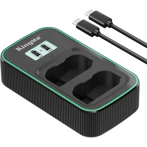 KingMa Двойно зарядно PD3.0 LCD EN-EL15 USB Charger за Nikon Fast Charge Зарядно за батерии