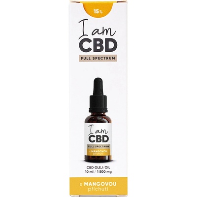 I am CBD Full spectrum olej 15% mango 10 ml