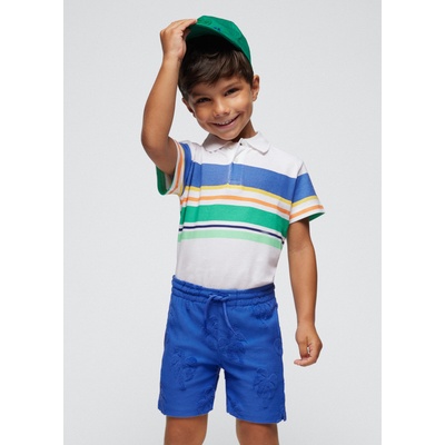 Mayoral kraťasy natahovací froté PALMY modrá