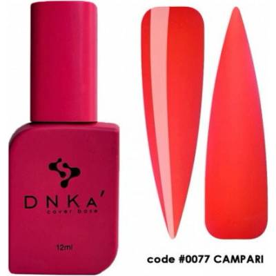 Gel lak DNKa' Cover základ 0077 CAMPARI 12 ml