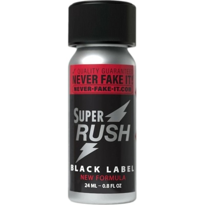 Poppers Super Rush Black Label New Formula 24 ml