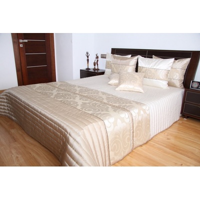 Prehozynapostel přehoz na postel béžový s nádychom MARNM37-B1_227 260 x 240 cm