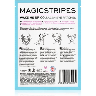 Magicstripes Wake Me Up Collagen Eye Patches колагенова маска за областта около очите против признаците на умора