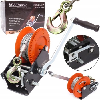 Ručný lanový navijak 1588 kg | KD1313
